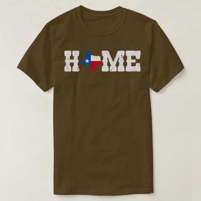 Camiseta Sinalizador Home Texas (Frente do Design)