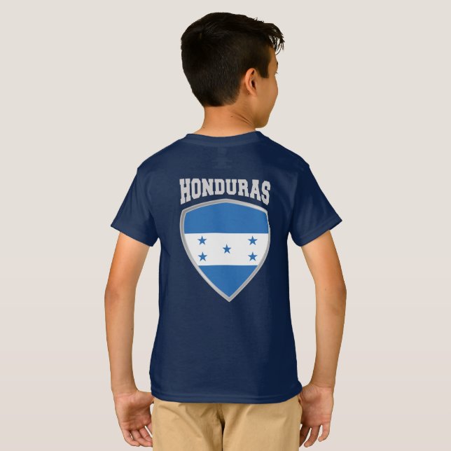 Camiseta Sinalizador Honduras (Parte Traseira Completa)