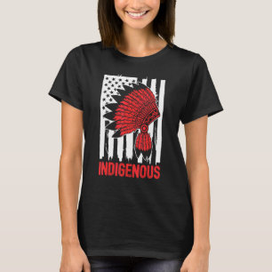Camiseta Sinalizador Indígenas Pessoas Native American Matt