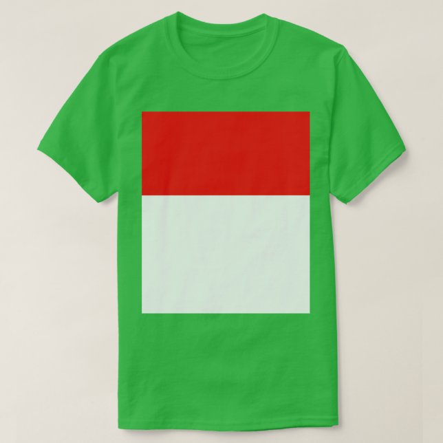 Camiseta Sinalizador Indonésia (Frente do Design)