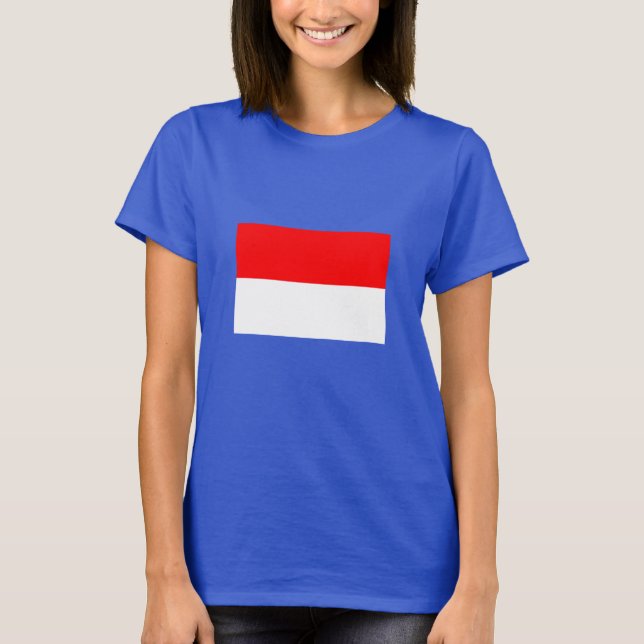 Camiseta Sinalizador Indonésia (Frente)