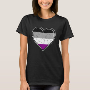 Camiseta Sinalizador LGBT de Prioridade do Coração Suporte