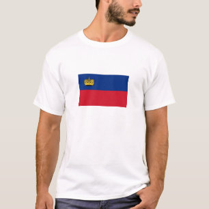 Camiseta Sinalizador Liechtenstein
