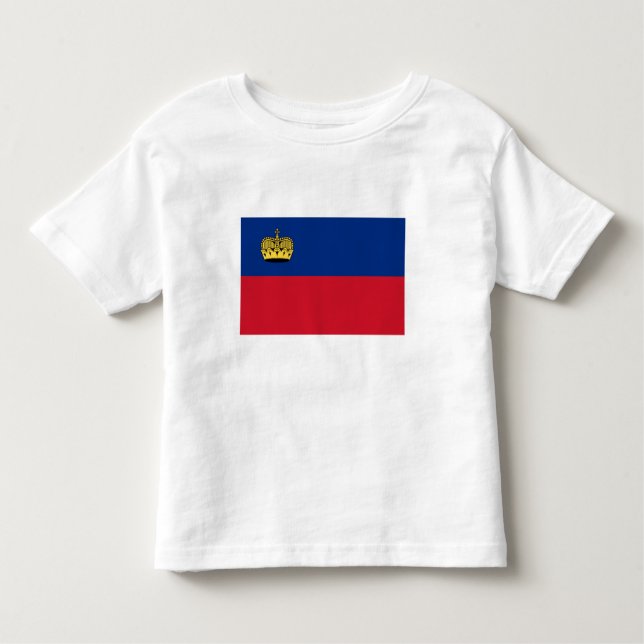 Camiseta Sinalizador Liechtenstein (Frente)