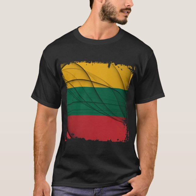 Camiseta Sinalizador Lituânia (Frente)