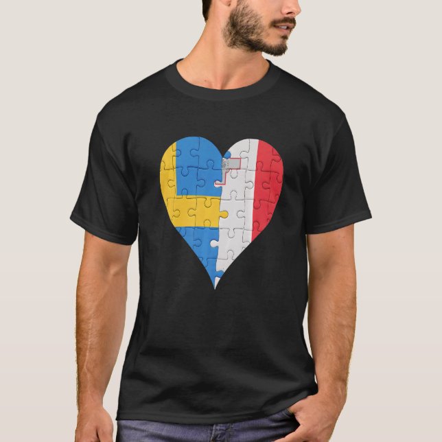 Camiseta Sinalizador Maltês sueco (Frente)