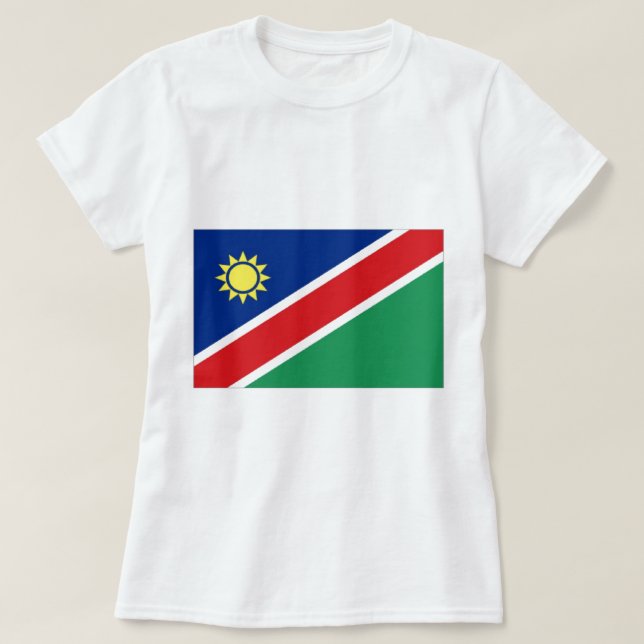 Camiseta Sinalizador Namíbia (Frente do Design)