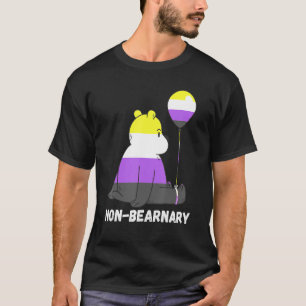 Camiseta Sinalizador Não Binário Ballon Lgbtq Não Binário