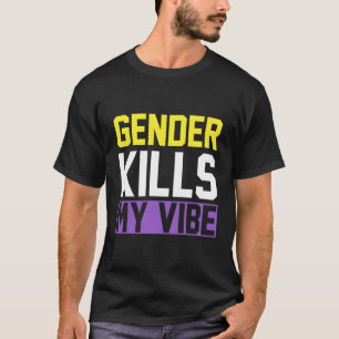 Camiseta Sinalizador Não Binário Lgbt Não Binário