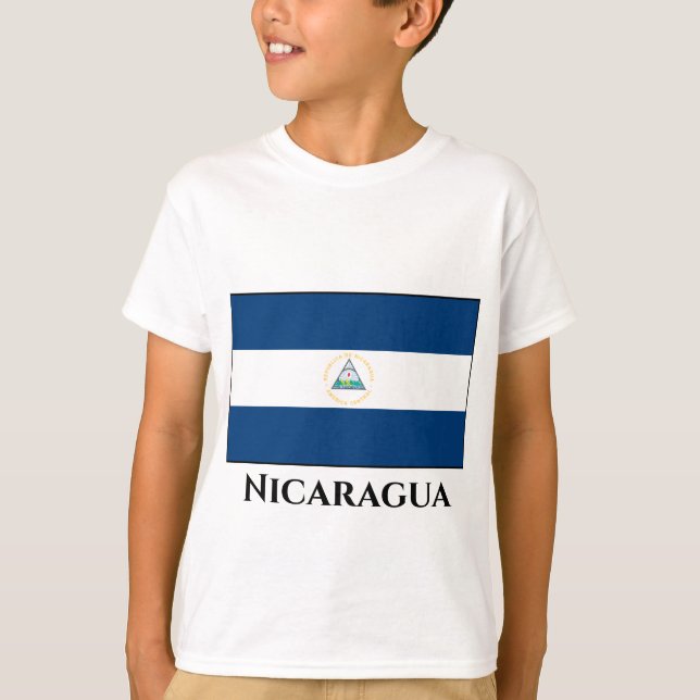 Camiseta Sinalizador Nicarágua (Frente)