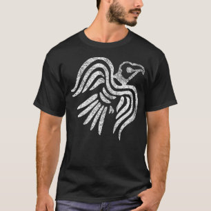 Camiseta Sinalizador Norse Raven Viking Sinalizador Escandi