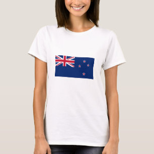 Camiseta Sinalizador Nova Zelândia