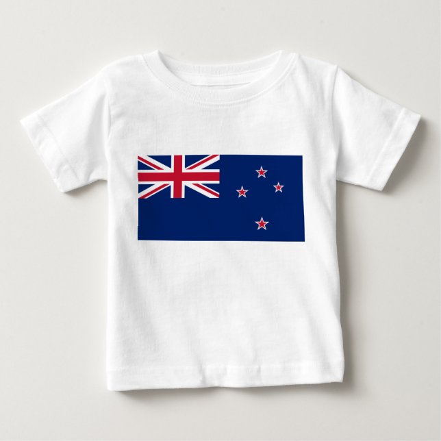 Camiseta Sinalizador Nova Zelândia (NZ) (Frente)