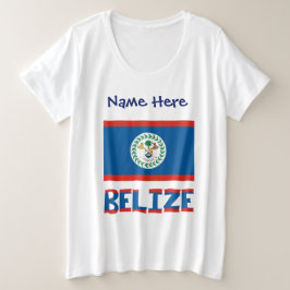Camiseta Sinalizador Personalizado Belize