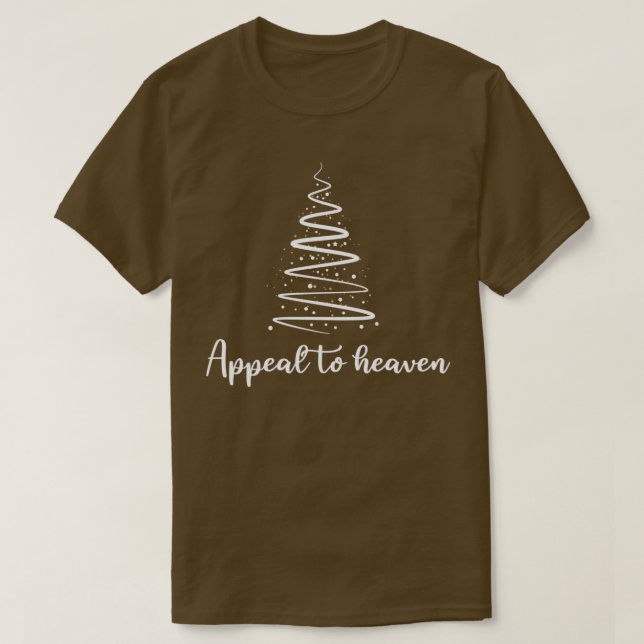 Camiseta Sinalizador Pine Tree Apelação ao Céu   (3)  (Frente do Design)
