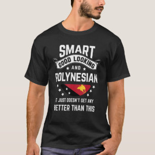 Camiseta Sinalizador Polinésia Sinônimo Orgulho Nativo Poli