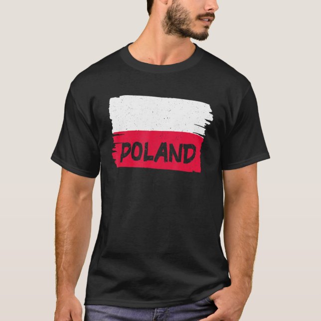 Camiseta Sinalizador Polônia (Frente)