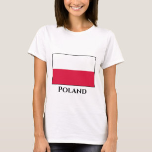 Camiseta Sinalizador Polônia (Polonês)