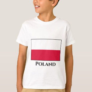Camiseta Sinalizador Polônia (Polonês)