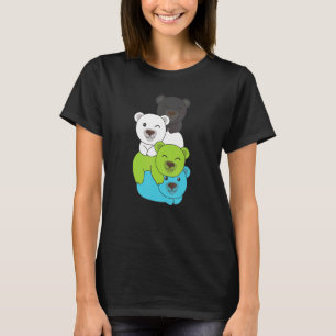 Camiseta Sinalizador Quiossexual Orgulho de Pilha Lgbtq Urs