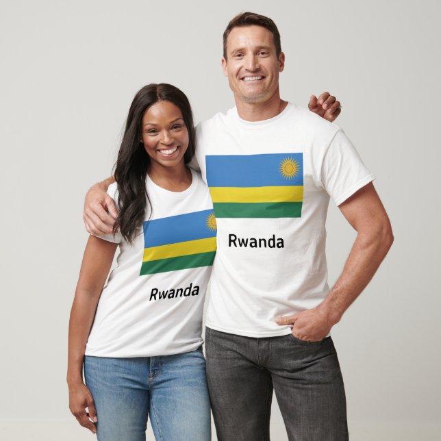 Camiseta Sinalizador Ruanda (Unissex)