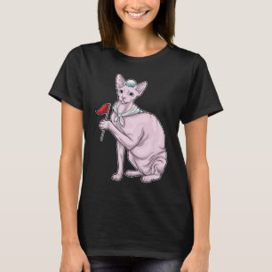 Camiseta Sinalizador Sailer de Cat Sphynx