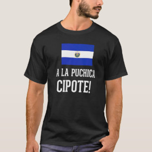 Camiseta Sinalizador Salvadorenho DNA El Salvador Ala Puchi