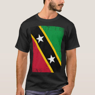 Camiseta Sinalizador santo Kitts e Nevis