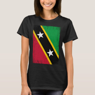 Camiseta Sinalizador santo Kitts e Nevis