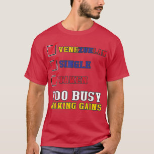 Camiseta Sinalizador Sarcástico de Gym Venezuelano Funny Ve