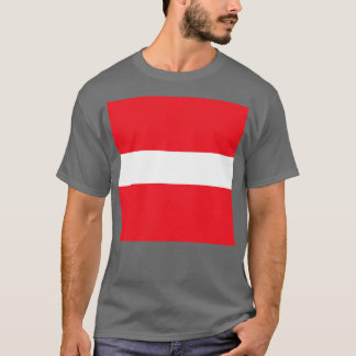 Camiseta Sinalizador simples da Áustria