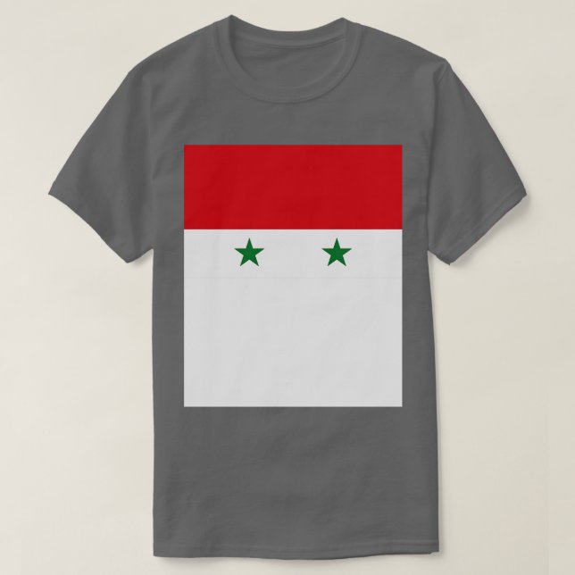 Camiseta Sinalizador Síria (Frente do Design)