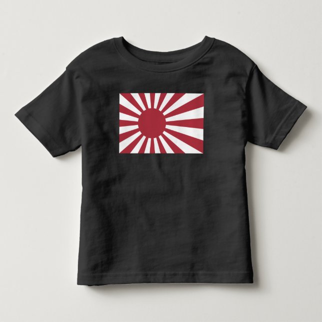 Camiseta Sinalizador Sun Imperial de Ascensão do Japão, Edo (Frente)