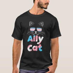 Camiseta Sinalizador T de Coisas de Orgulho Transgênese Tra