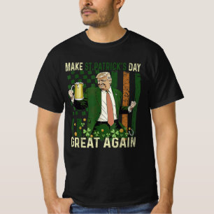 Camiseta Sinalizador Tornar Excelente do Dia de São Patríci