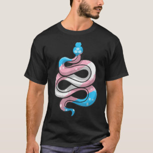 Camiseta Sinalizador Trans do Orgulho Transgênero Cobra R