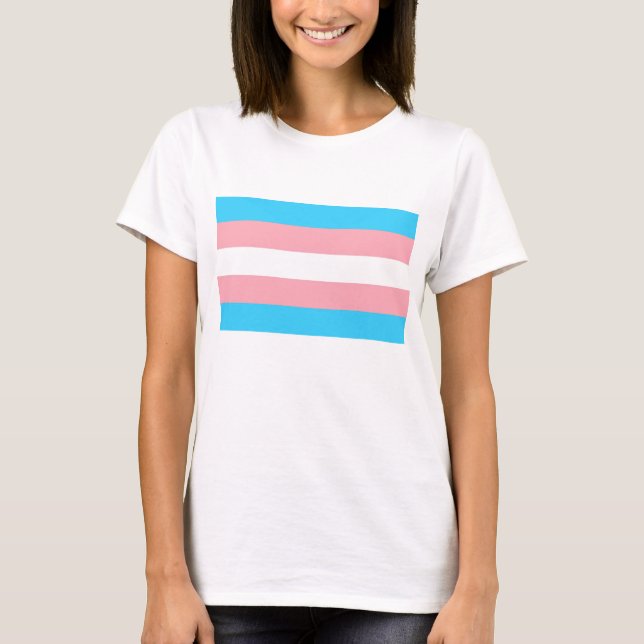 Camiseta Sinalizador Transgênero (Frente)