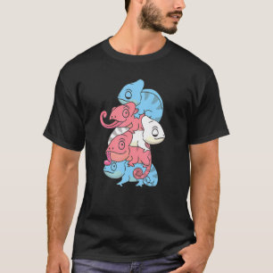 Camiseta Sinalizador Transgênero Orgulho de Gênero Lgbtq Ch