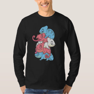 Camiseta Sinalizador Transgênero Orgulho de Gênero Lgbtq Ch