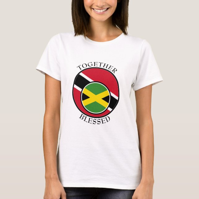 Camiseta Sinalizador TRINIDAD JAMAICA Personalizado (Frente)