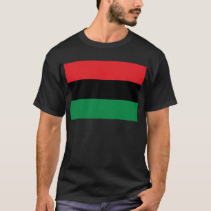 Camiseta Sinalizador vermelho preto e verde