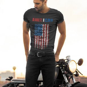 Camiseta Sinalizador Vintage AMERICAN (AMER.I.CAN)
