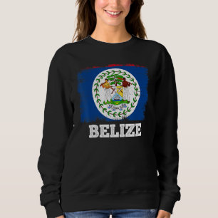 Camiseta Sinalizador Vintage Belize País Retro Sinalizador
