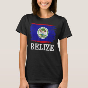 Camiseta Sinalizador Vintage Belize Para Belizean