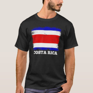 Camiseta Sinalizador Vintage Costa Rica País Retro Sinaliza