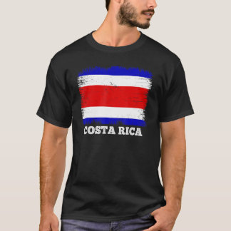Camiseta Sinalizador Vintage Costa Rica País Retro Sinaliza
