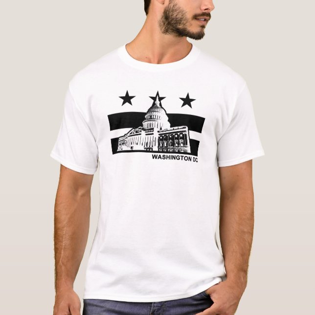 Camiseta Sinalizador Washington DC (Frente)
