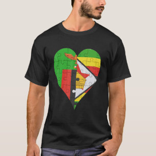 Camiseta Sinalizador Zambiano do Zimbabué