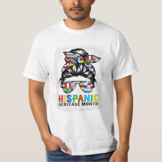 Camiseta Sinalizadores de Mês Heritage Mensagem