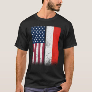 Camiseta Sinalizadores indonésios americanos orgulhosos dos